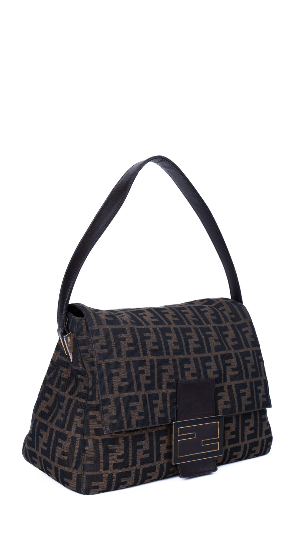 Fendi Vintage Baguette Axelväska - Brun