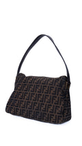 Fendi Vintage Baguette Axelväska - Brun