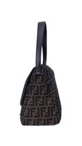 Fendi Vintage Baguette Axelväska - Brun