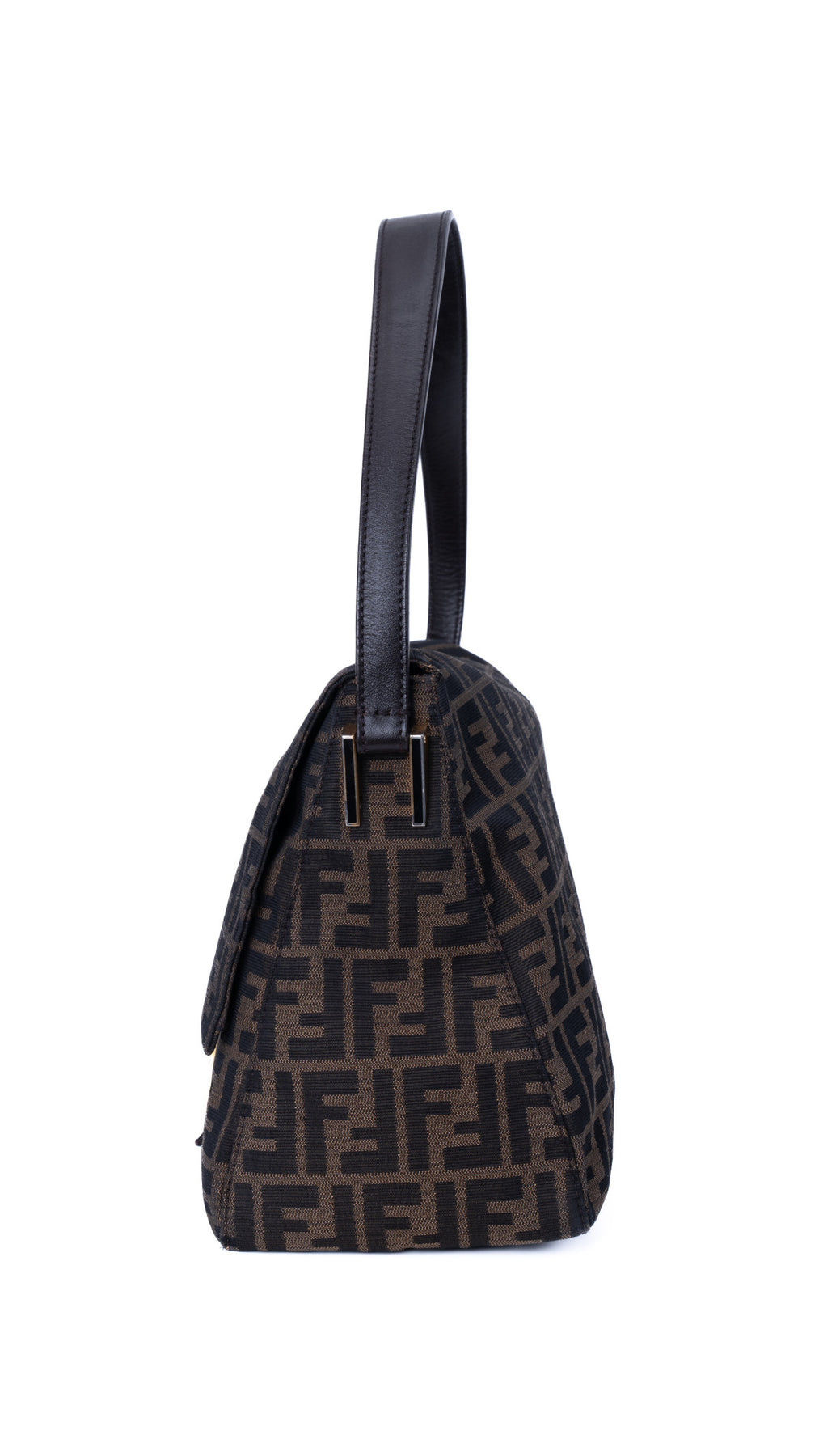 Fendi Vintage Baguette Axelväska - Brun