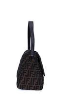 Fendi Vintage Baguette Axelväska - Brun