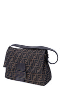 Fendi Vintage Baguette Axelväska - Brun