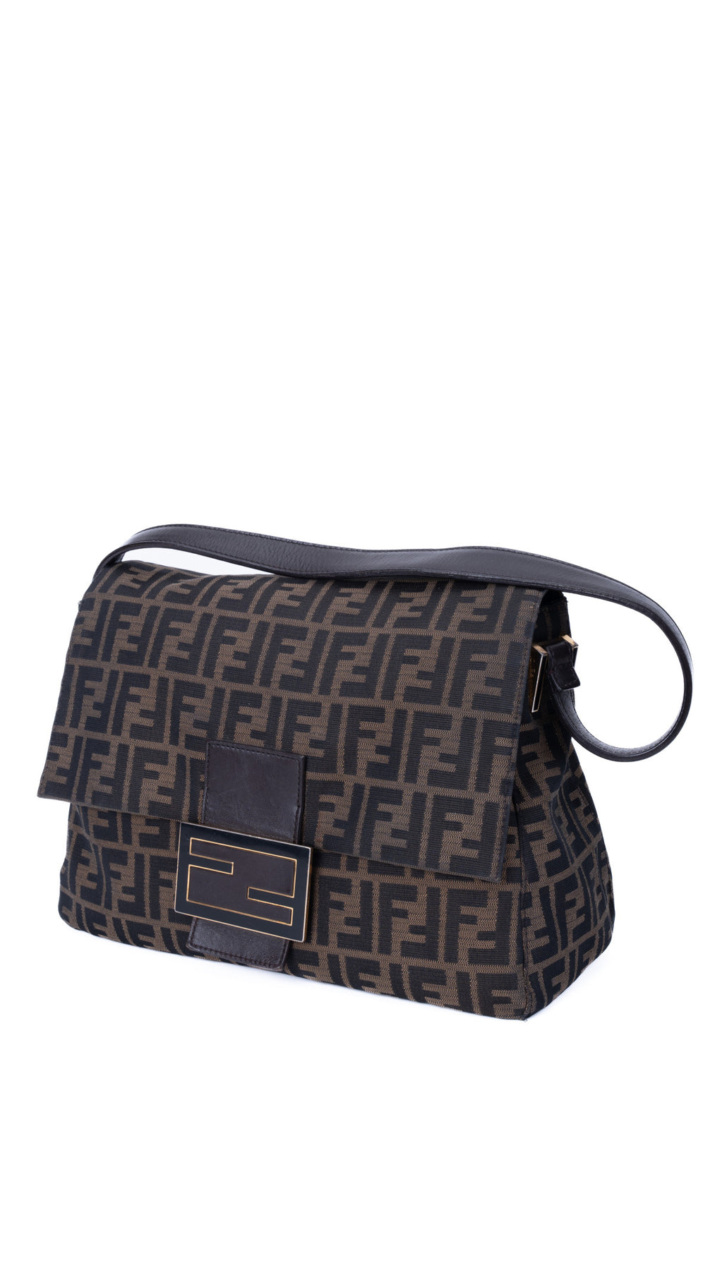 Fendi Vintage Baguette Axelväska - Brun