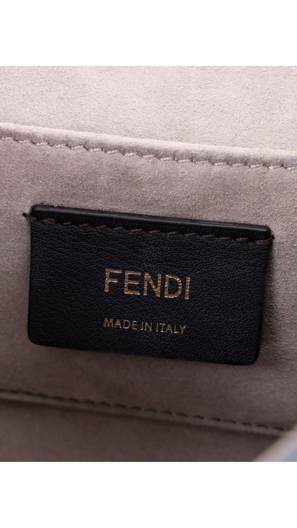 Fendi Kan I Axelväska - Mörkblå