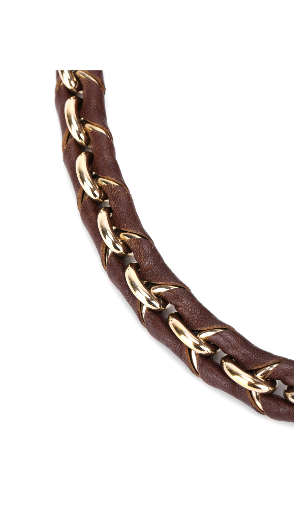 Fendi Mia Baguette Axelväska i Läder - Brun
