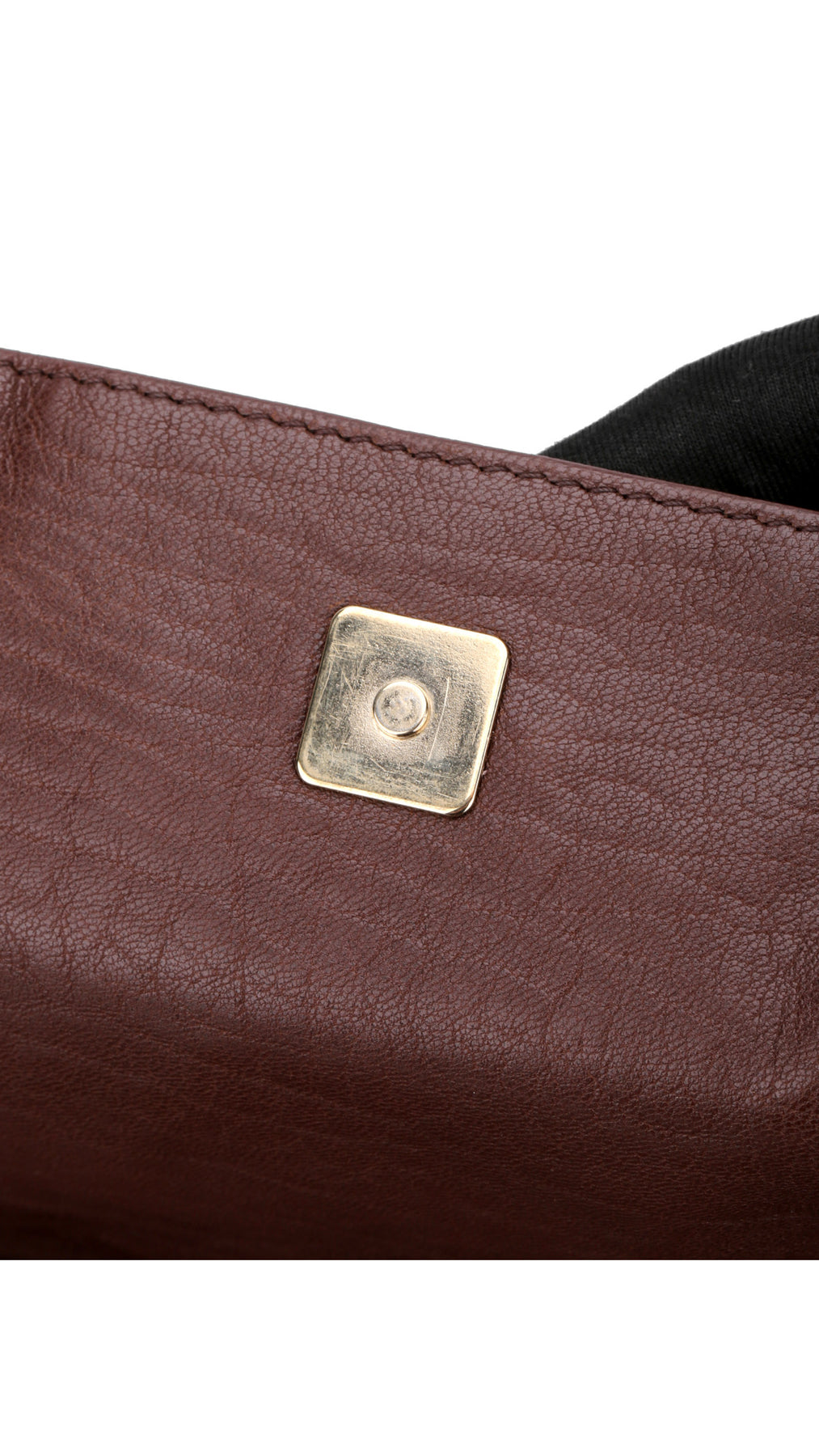 Fendi Mia Baguette Axelväska i Läder - Brun