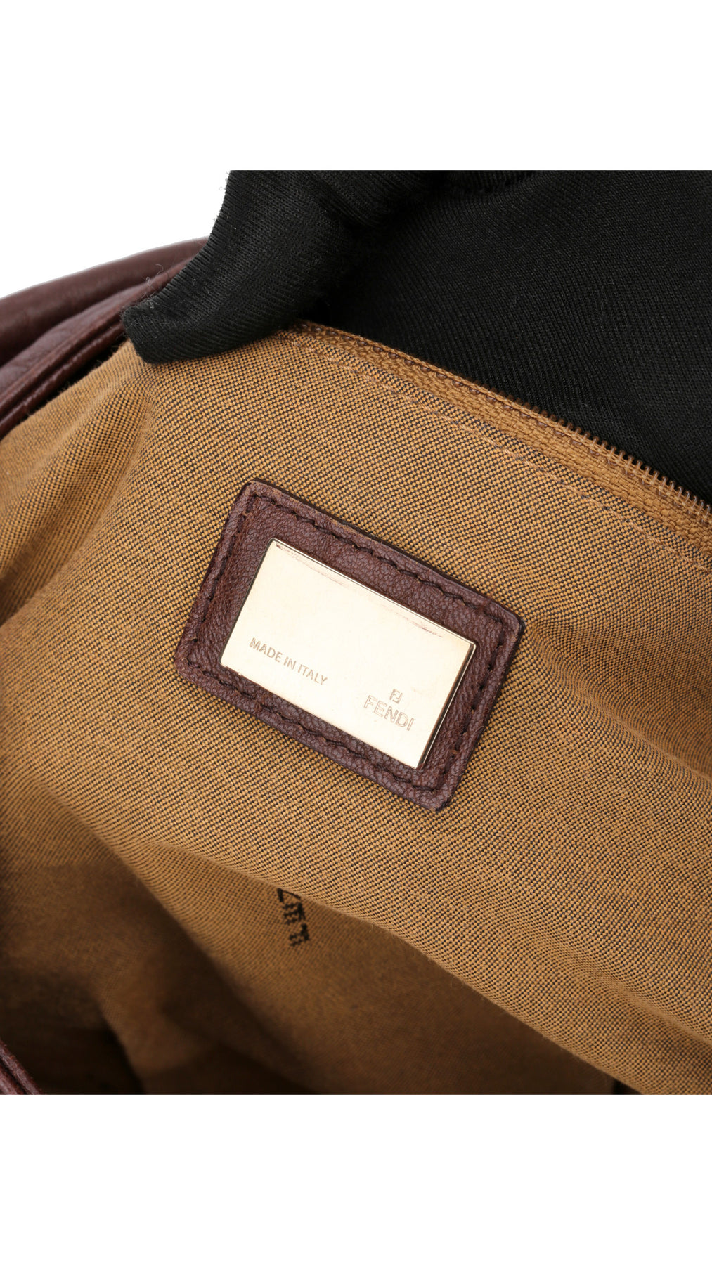Fendi Mia Baguette Axelväska i Läder - Brun