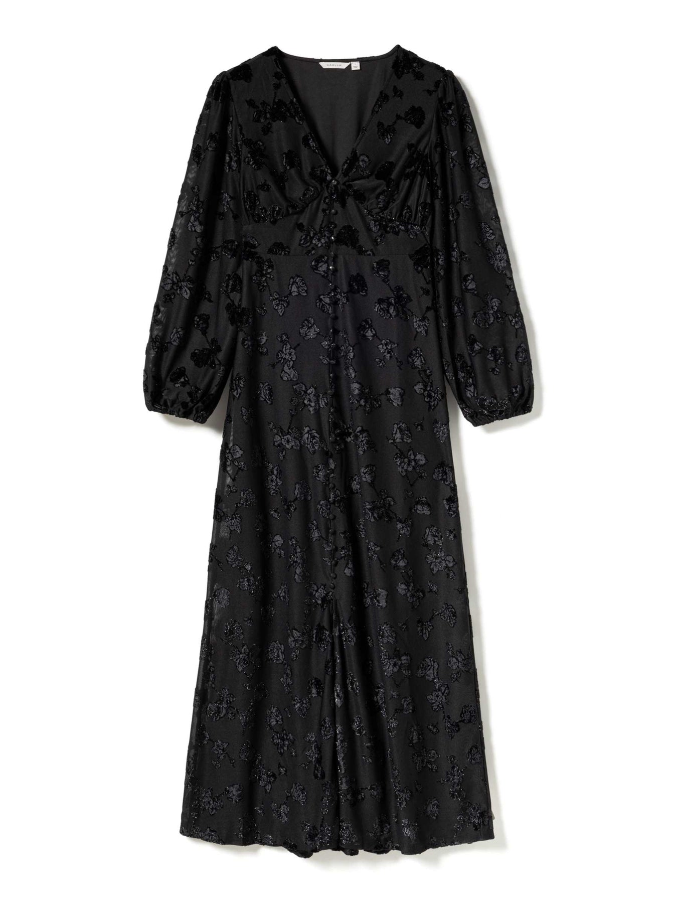 N-Lilith Maxi Dress - Svart