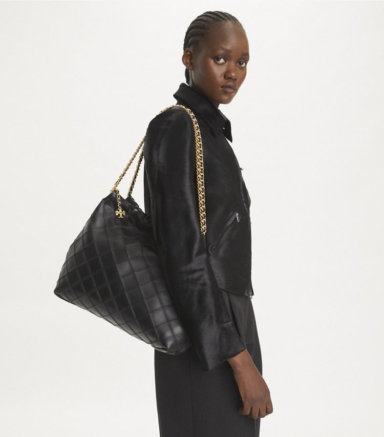 Fleming Hobo Bag - Svart