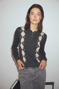 N-Maxine Knit - Dasha Grey Check