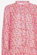Florentina Ruffle Dress - Pink Flower