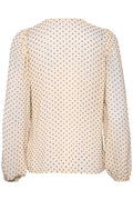 IbiIW Long Sleeve Blouse - French Nougat