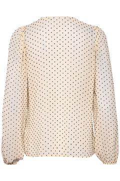 IbiIW Long Sleeve Blouse - French Nougat