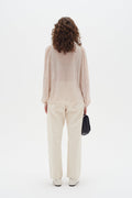 IbiIW Long Sleeve Blouse - French Nougat