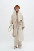 MillaIW Shawlcollar - French Nougat