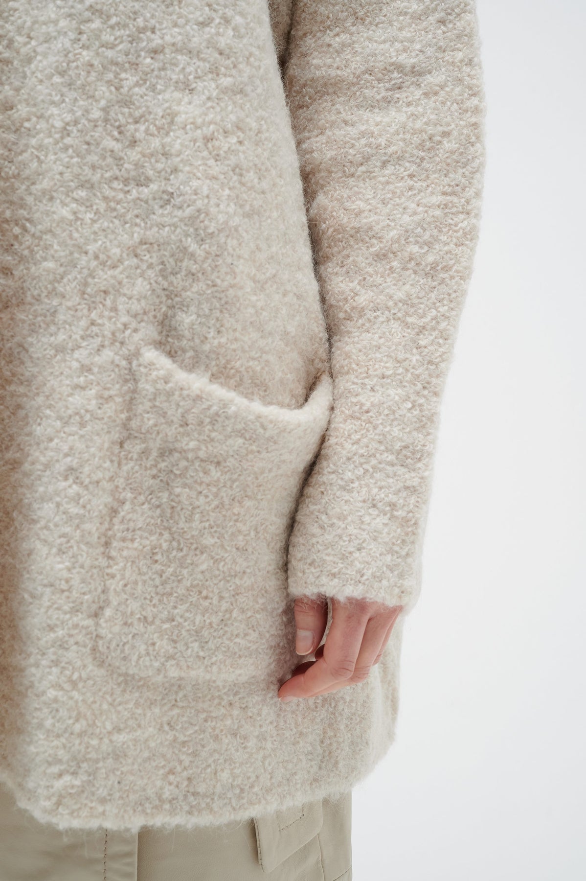 RoccoIW Cardigan - French Oak Melange