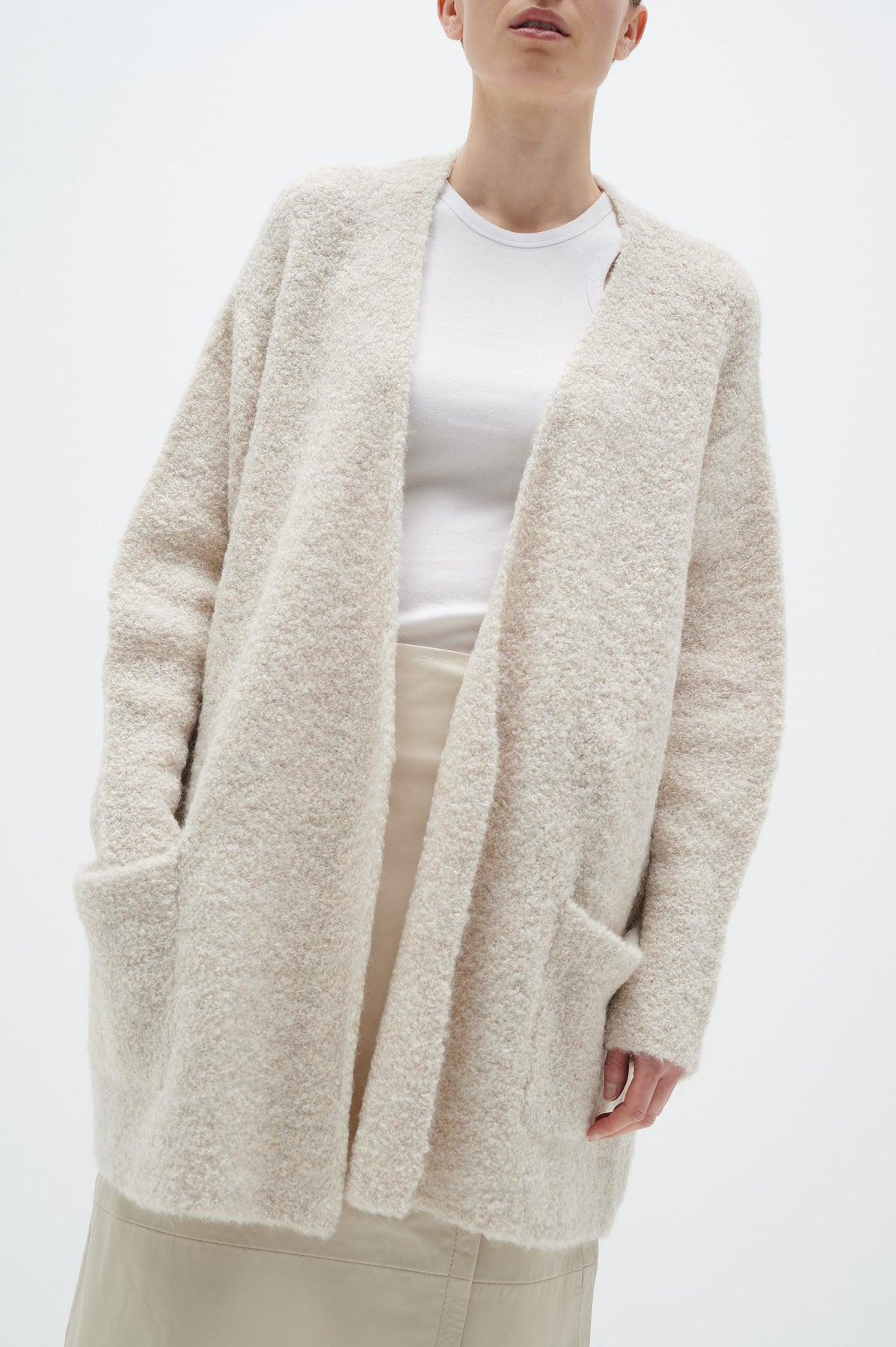 RoccoIW Cardigan - French Oak Melange