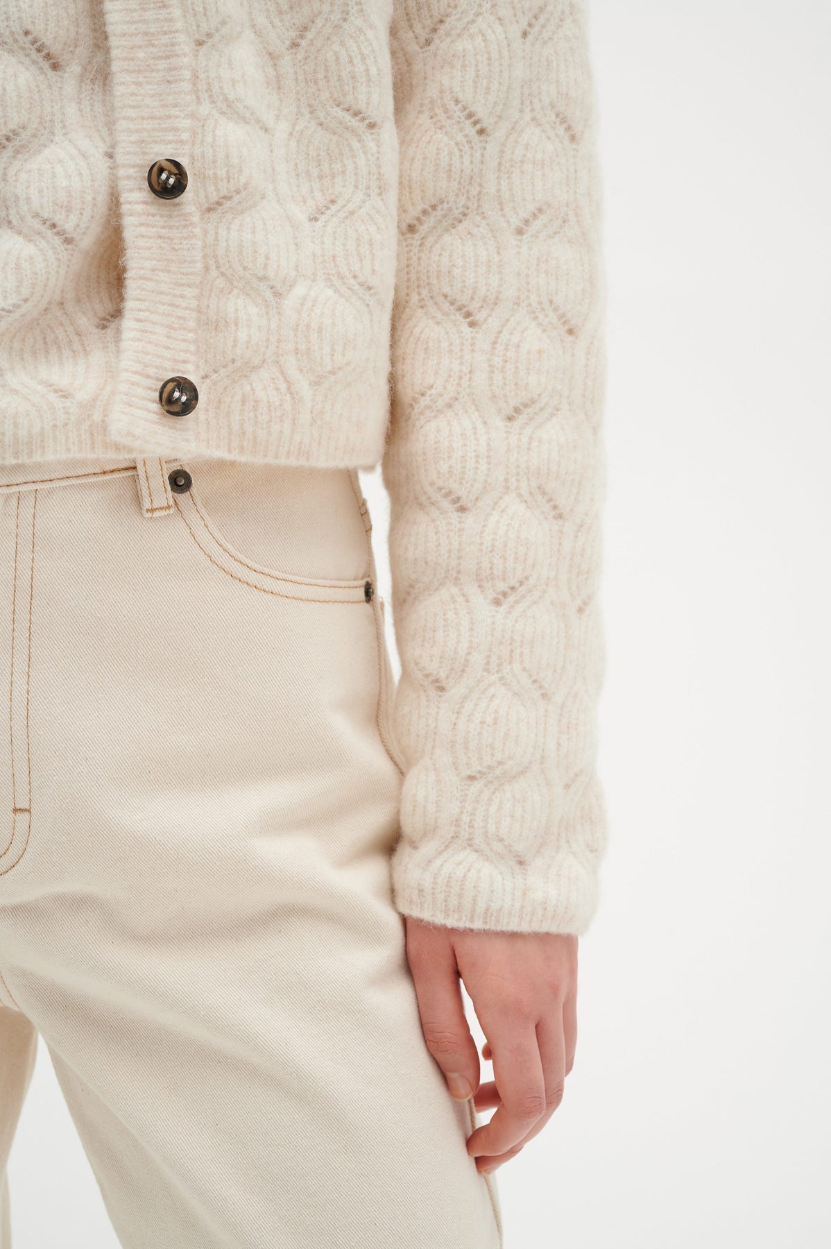 RodasIW Cardigan - French Oak Melange