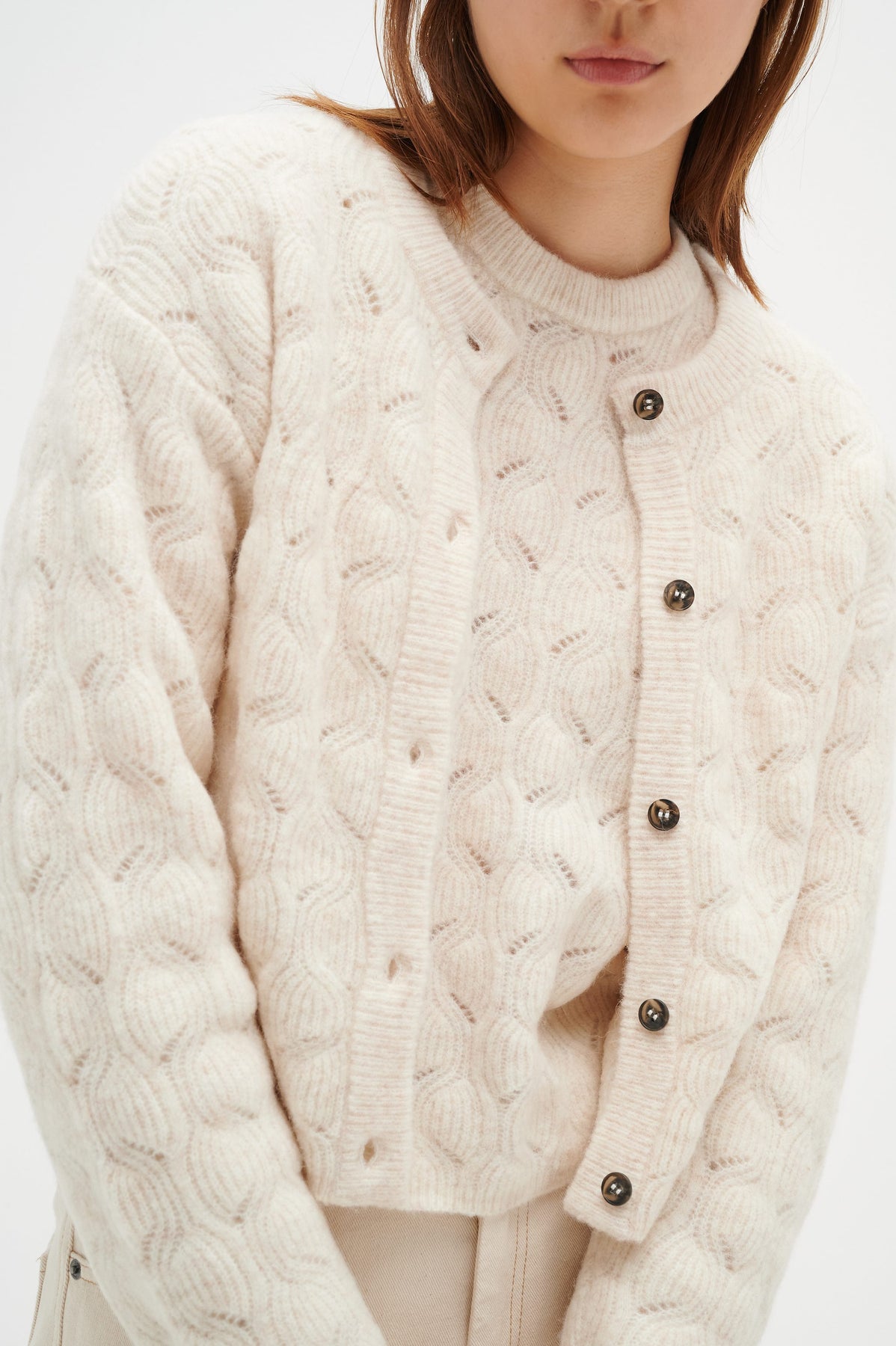 RodasIW Cardigan - French Oak Melange