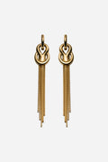 The Fringe Earrings - Guld