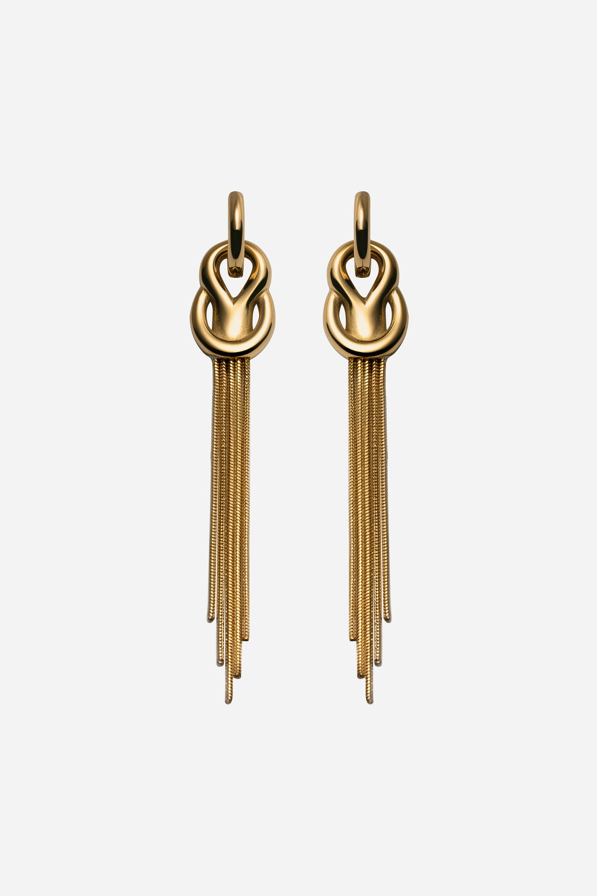 The Fringe Earrings - Guld