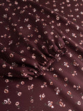 N-Lilith Dress - Dwyn Burgundy Print