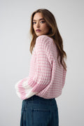 Kimba Knit - Rose Ivory Mix