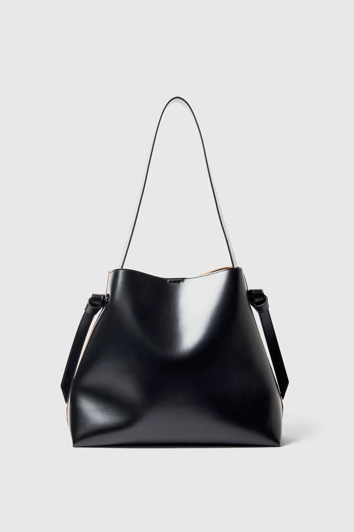 Selected Femme Stella Large Skinnväska - Svart