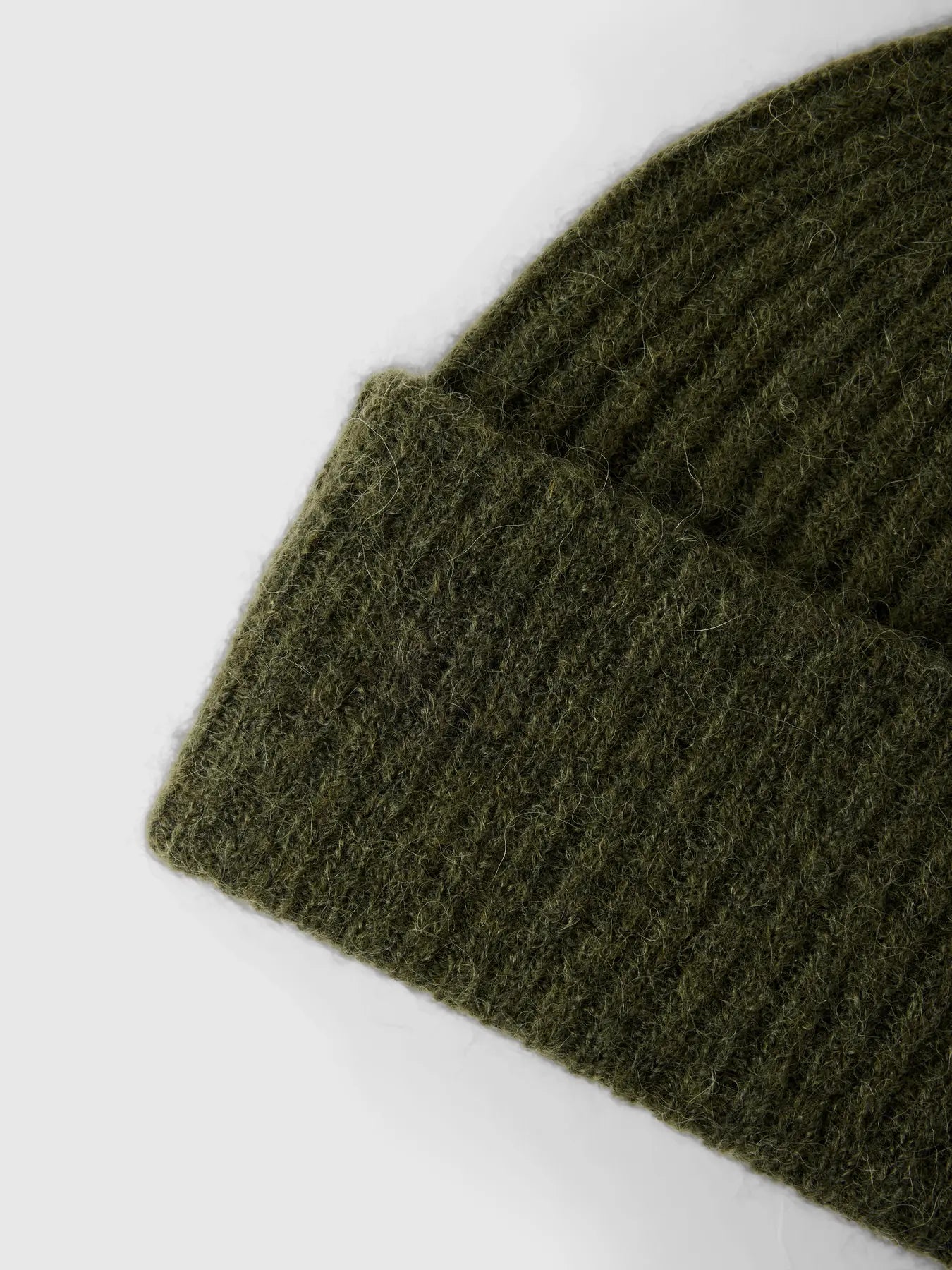 Lulu Wool Blend Knit Mössa - Kalamata Melange