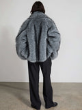 Katha Jacket - Silver Blue