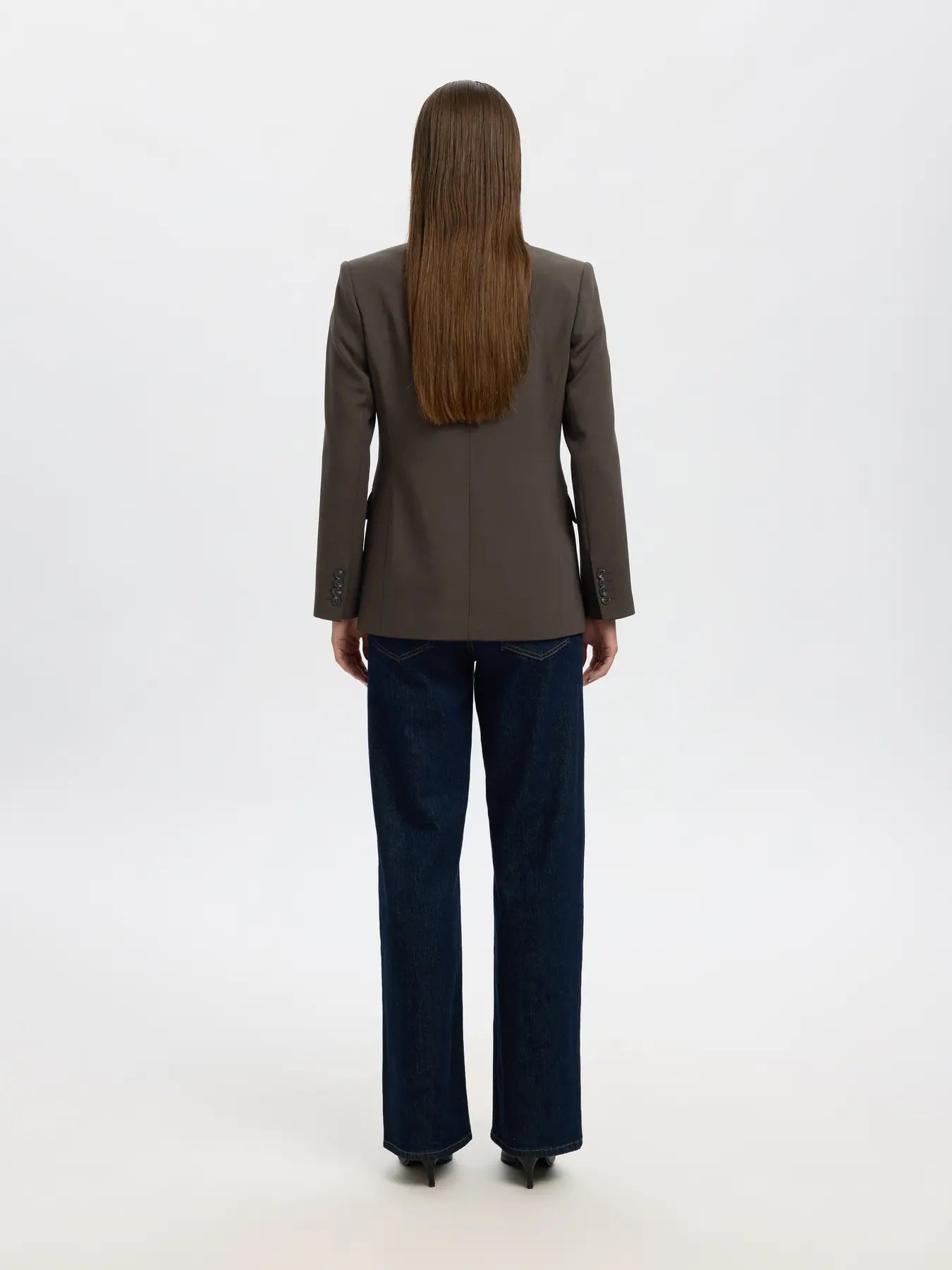 Rita Ls Classic Blazer - Delicioso Melange
