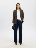 Rita Ls Classic Blazer - Delicioso Melange