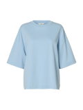 Colwoman 2/4 Oversized Tee - Cashmere Blue