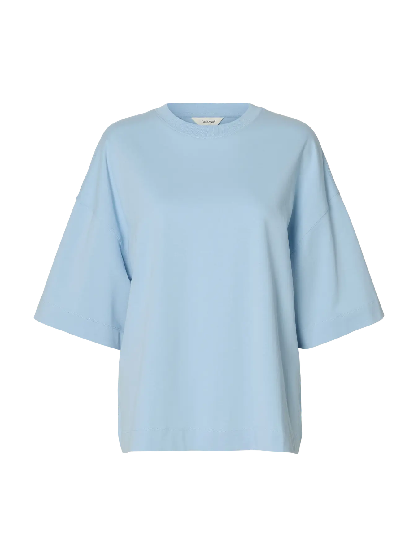 Colwoman 2/4 Oversized Tee - Cashmere Blue