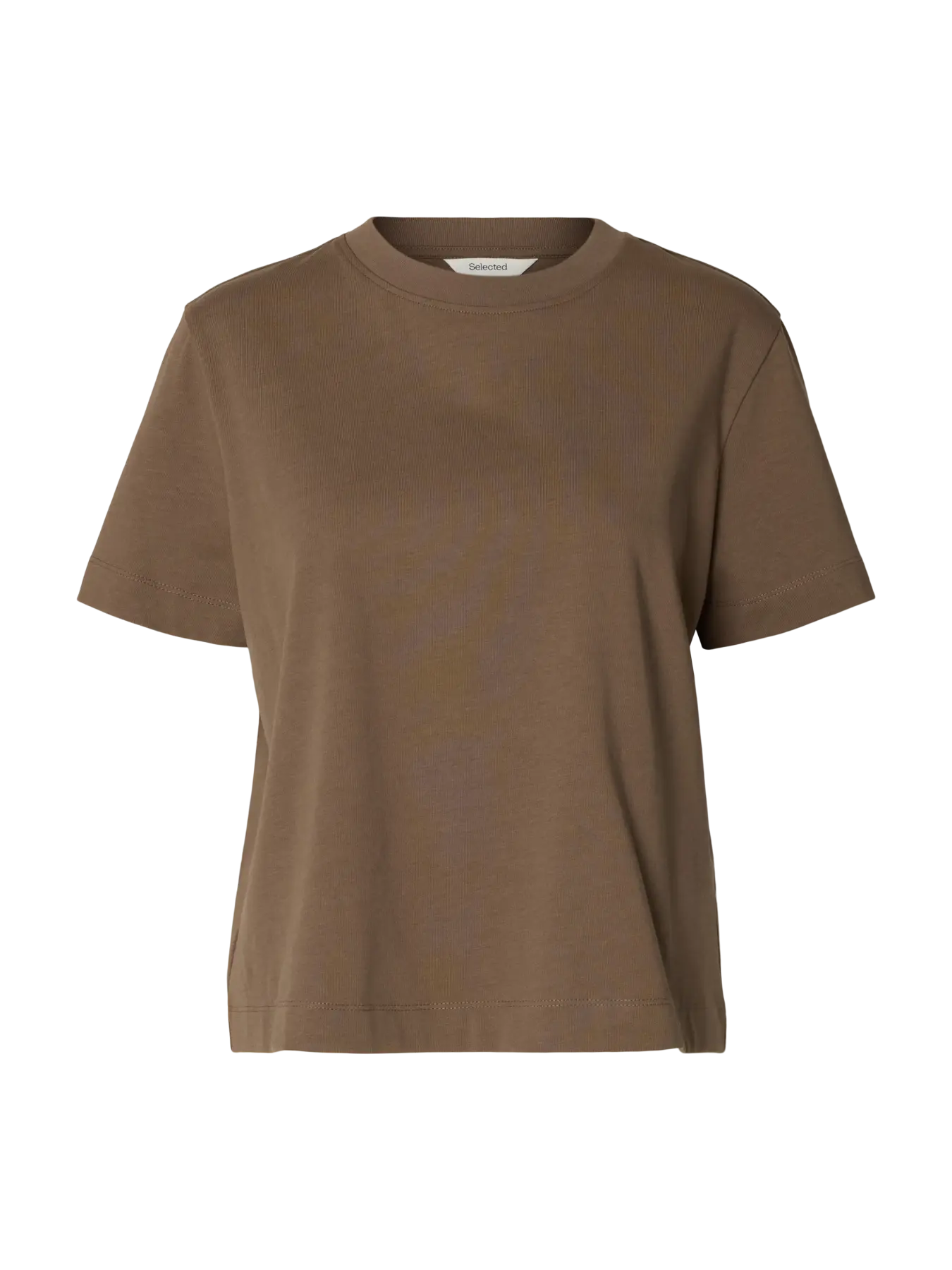Essential SS Boxy T-Shirt - Chocolate Chip