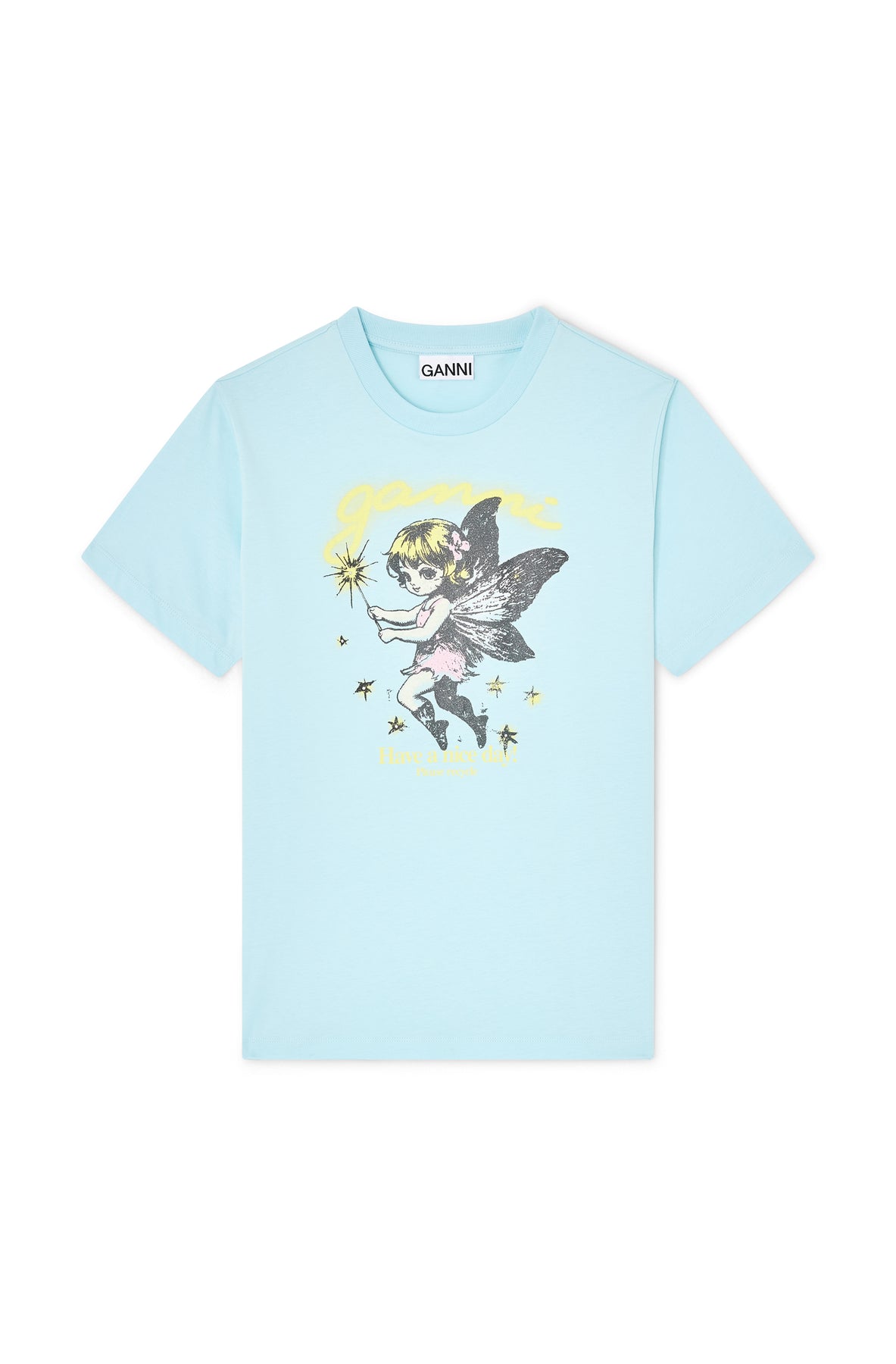 Basic Cotton Jersey Fairy - Iced Aqua