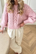 Noraic Sweater - Ljusrosa