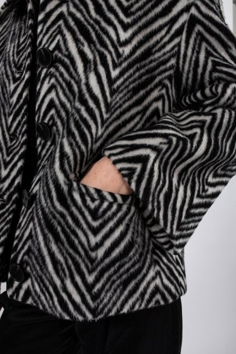 Gaia Jacket - Zebra Print
