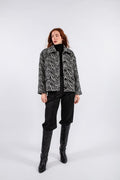 Gaia Jacket - Zebra Print