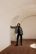 Gaia Jacket - Zebra Print