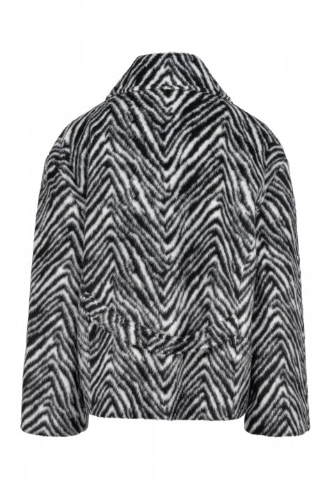 Gaia Jacket - Zebra Print