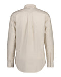 Reg Oxford Banker Stripe Shirt - Woody Brown