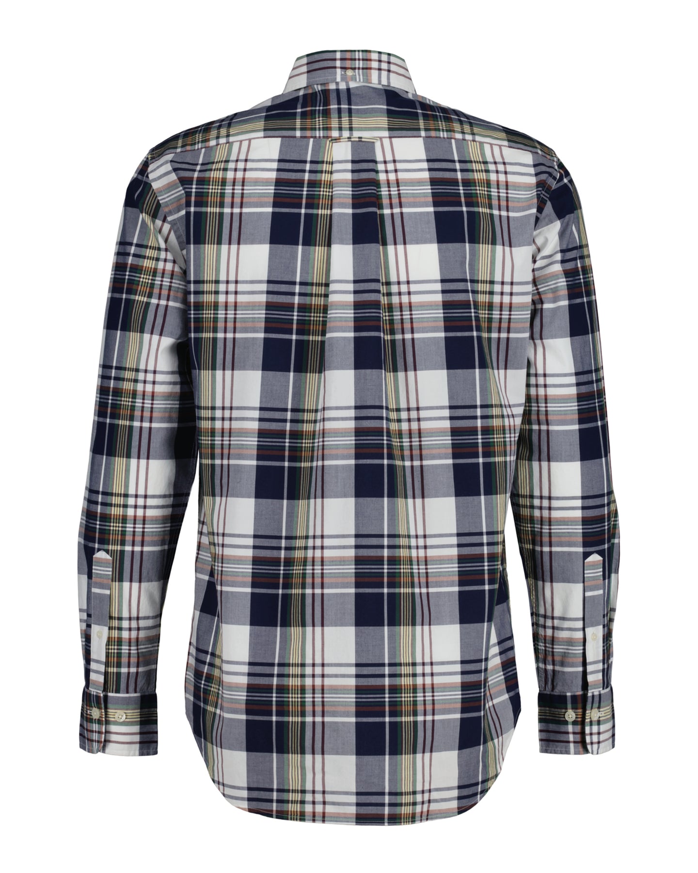 Reg Poplin Check Shirt - Classic Blue