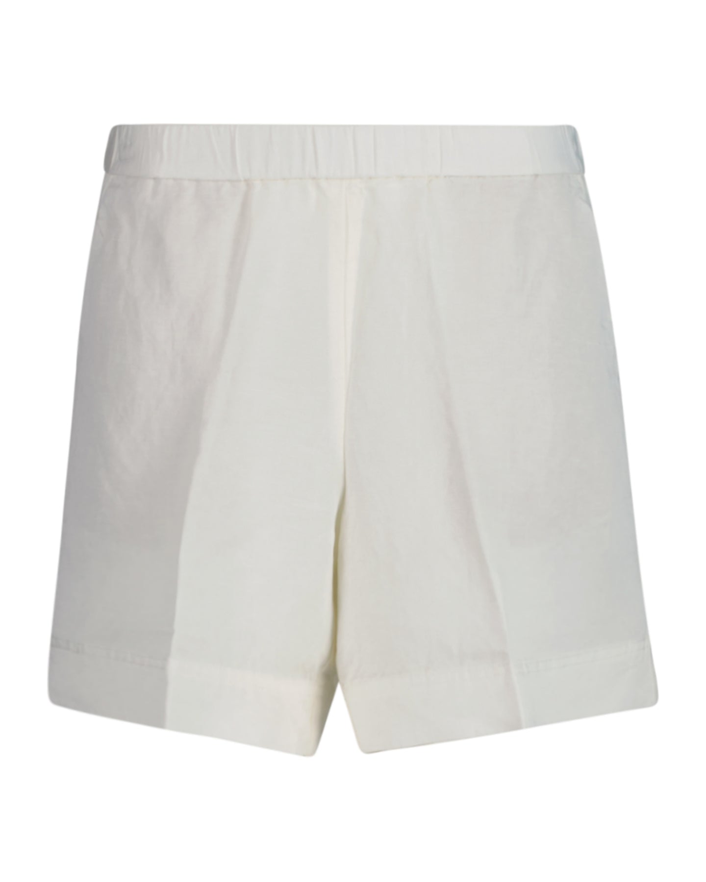 Rel Linen Blend Pull On Shorts - Eggshell