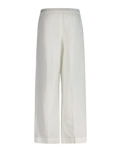 Rel Linen Blend Pull On Pants - Eggshell