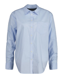 Rel Poplin Shirt - Light Blue