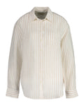 Rel Striped Linen Shirt - Dry Sand
