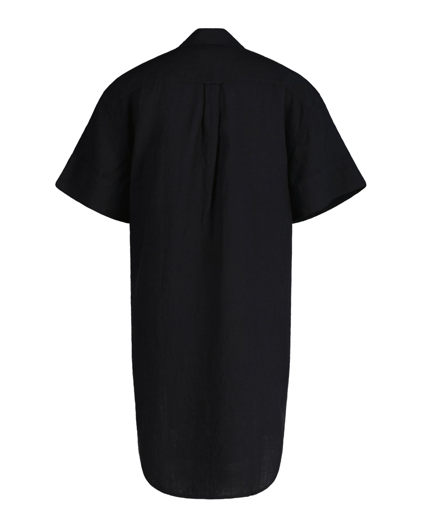 Rel Ss Linen Caftan - Ebony Black