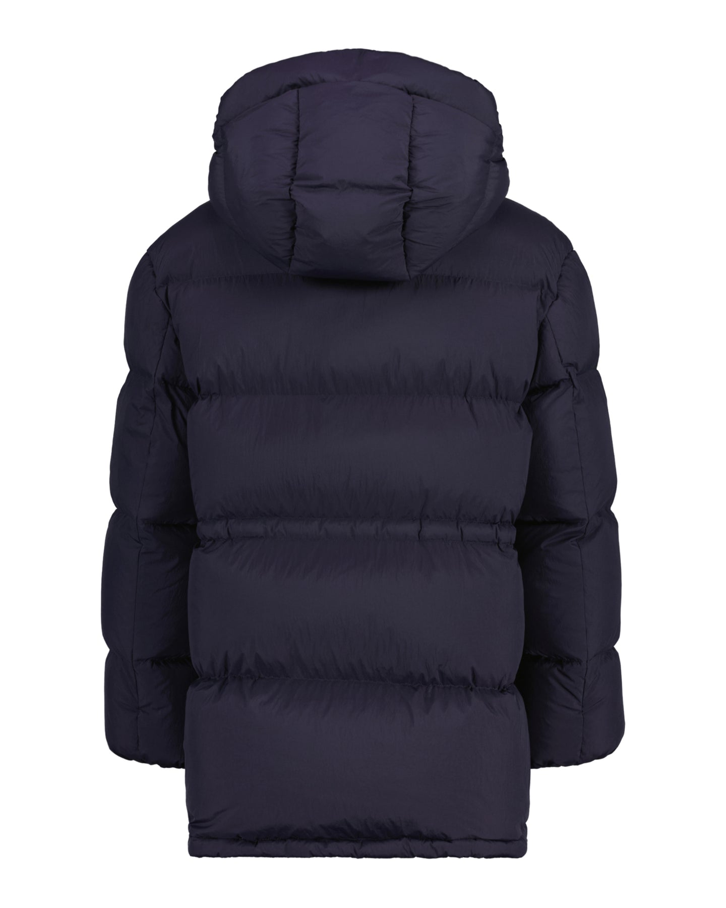 Mid Length Down Jacket - Evening Blue