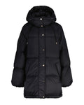 Mid Length Down Jacket - Black